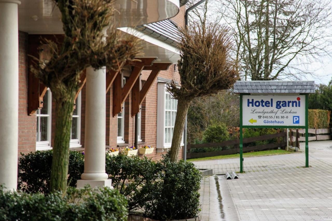 Hotel Garni Landgasthof Luechau Mussen  Dış mekan fotoğraf